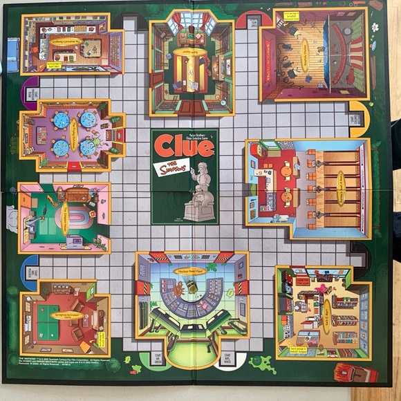 THE SIMPSONS CLUE BOARD GAME - Picture 6 of 8
